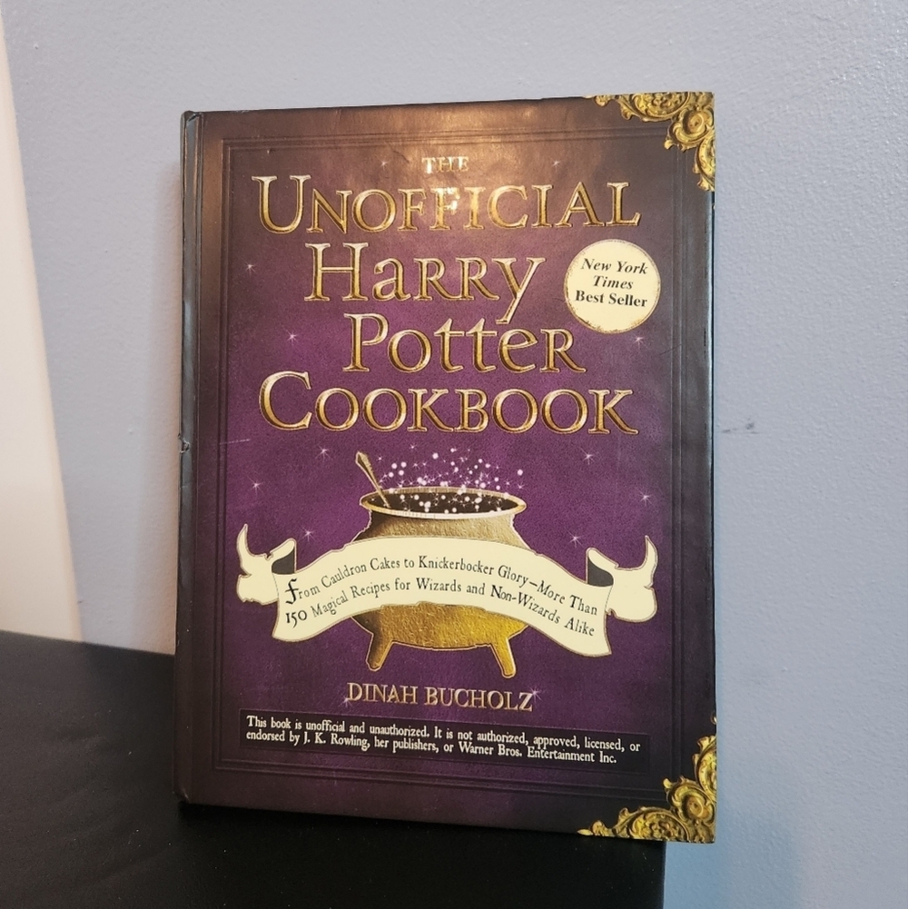 The Unofficial Harry Potter CookBook Hardcover From Couldron Cakes To More